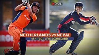Live Cricket Scorecard: Netherlands vs Nepal, 4th T20I, Rotterdam